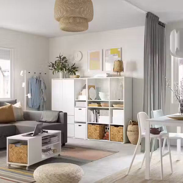 VIHALS Комбинация д/хранения - белый 200x37x140 см - фото 6