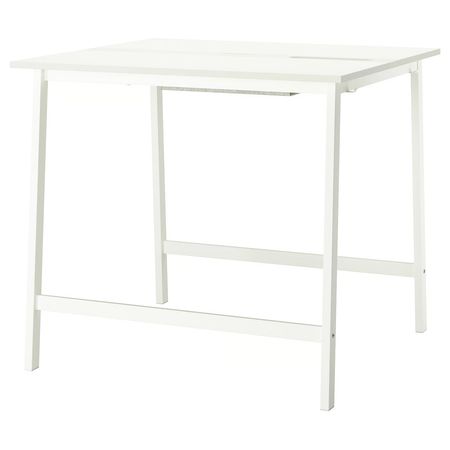 MITTZON Конференц-стол - белый 120x108x105 см