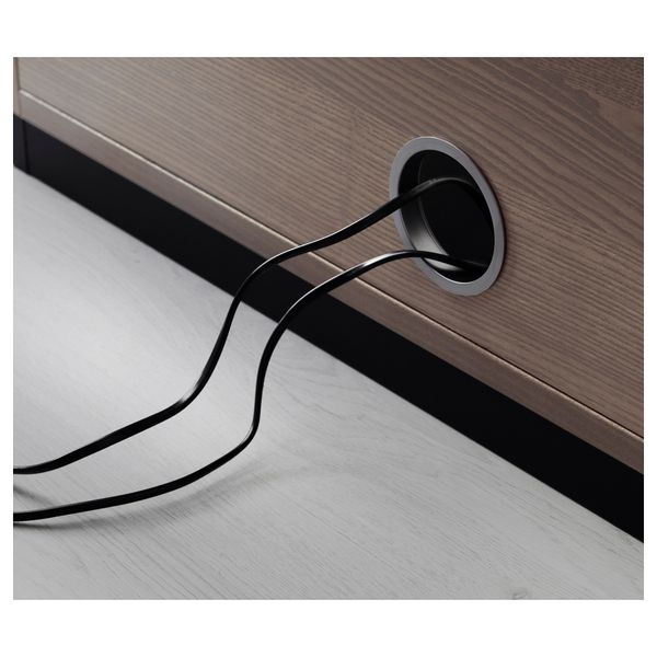 Шкаф с дверями ГАЛАНТ, серый (80x80 см) - фото 2