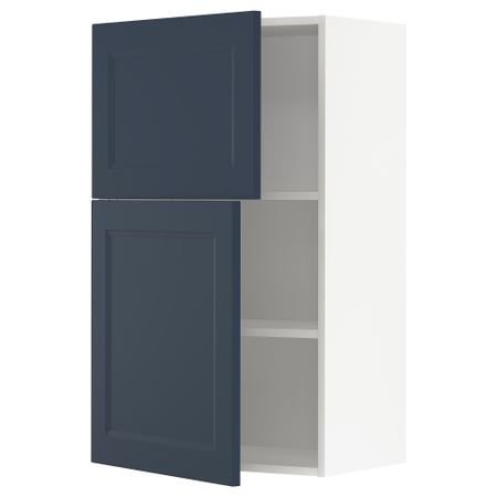 Навесной шкаф с полками, 2 дверцы IKEA METOD МЕТОД 094.640.81