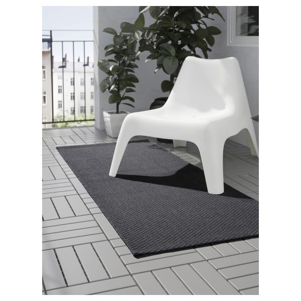 Ковер безворсовый, для/дома/улицы, темно-серый 80x200 см IKEA MORUM МОРУМ 903.708.79 - фото 5