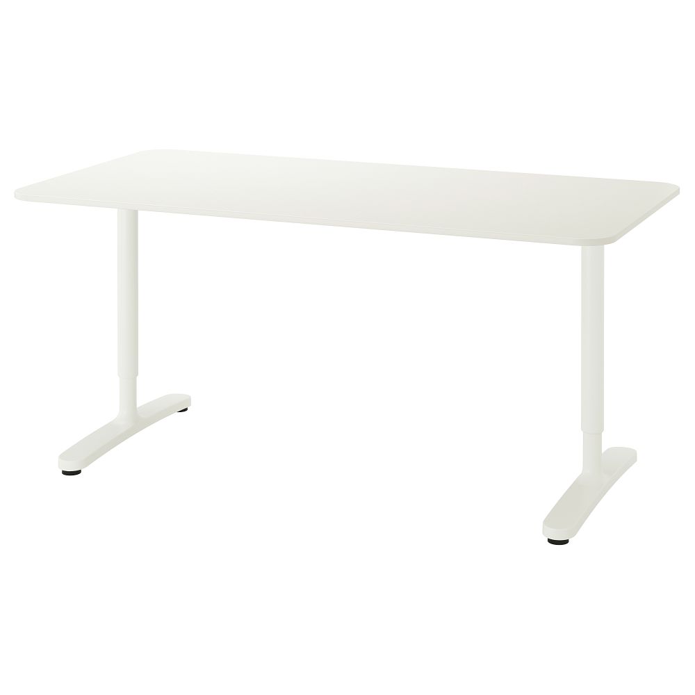 Письменный стол, 160x80 см, белый IKEA BEKANT БЕКАНТ 190.228.08 - фото 1