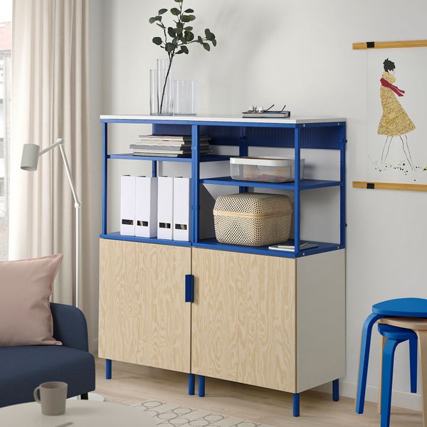 Открытая комбинация с 2 дверями IKEA PLATSA ПЛАТСАA ПЛАТСА 595.229.22 - фото 4