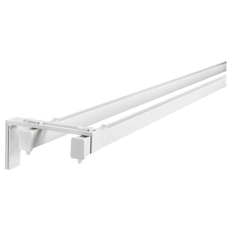 Комплект из 2 гардинных шин, белый IKEA VIDGA ВИДГА 894.282.68