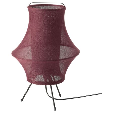 Лампа настольная, темно-красный 44 см IKEA FYXNÄS ФИКСНЭС 304.872.50