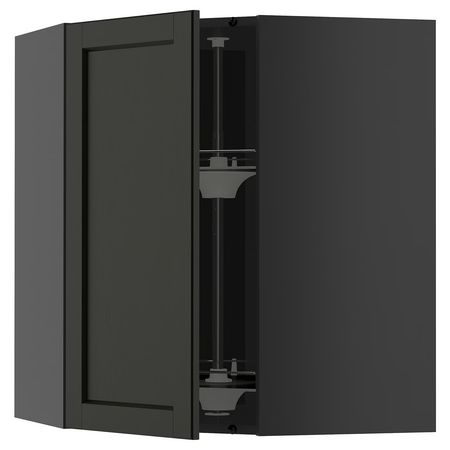 METOD Углов навесн шкаф с вращающ секцией