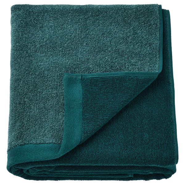 Простыня банная, бирюзовый/меланж 100x150 см IKEA HIMLEÅN ХИМЛЕОН 704.918.39 - фото 1
