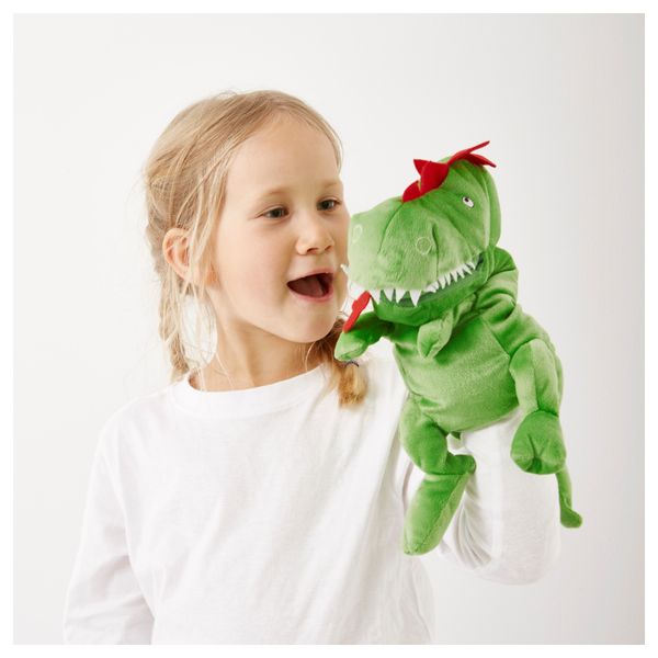 Кукла перчаточная ЛЭСКИГ, дракон - фото 2