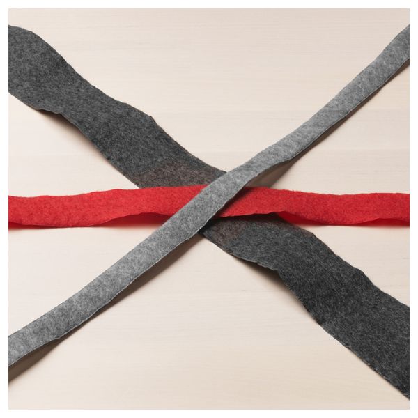 Лента, 3 шт ВИНТЕР 2017, серый, красный - фото 2