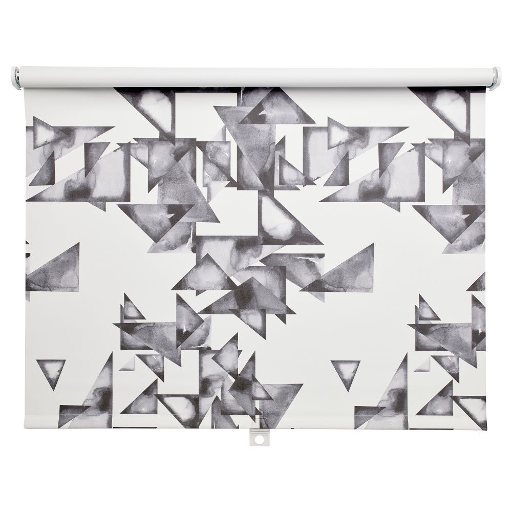 Рулонная штора, блокирующая свет ИКЕА ПС 2017, серый (100x195 см) - фото 1