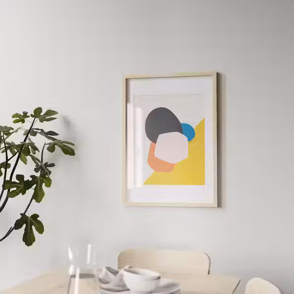 RÖDALM РЁДАЛЬМ Рама - под березу 50x70 см - фото 2