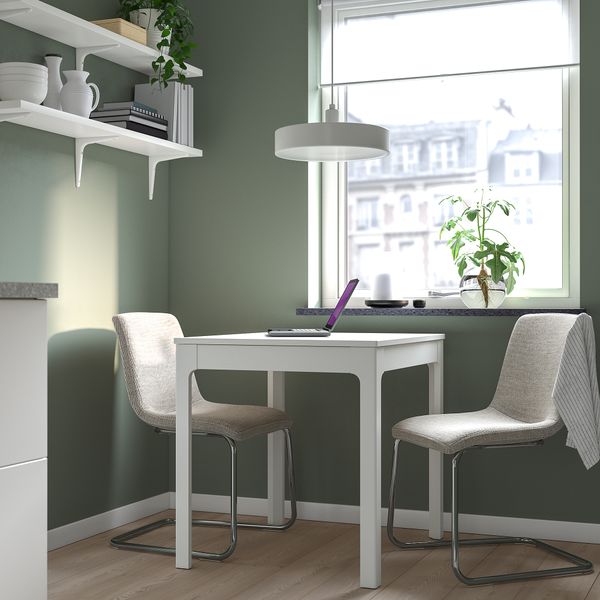 Стол и 2 стула IKEA LUSTEBO, EKEDALEN ЛЕН ЭКЕДАЛЕН 695.234.88 - фото 3