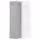 METOD Навесной шкаф с полками - белый/Havstorp светло-серый 30x80 см