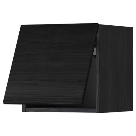Горизонтальный навесной шкаф МЕТОД, черный, Тингсрид черный