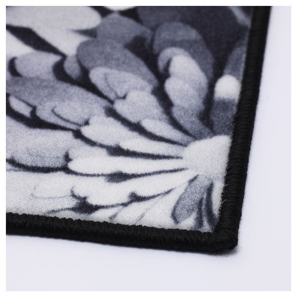 Ковер, короткий ворс ВИНТЕР 2018, черный/белый (60x90 см) - фото 3