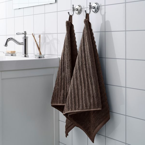 Полотенце, темно-коричневый 50x100 см IKEA FLODALEN ФЛОДАРЕН 404.691.42 - схема-чертеж с размерами