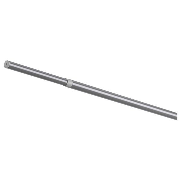 Карниз гардинный, серебристый 120-210 см IKEA RÄCKA РЭККА 804.034.51 - фото 1