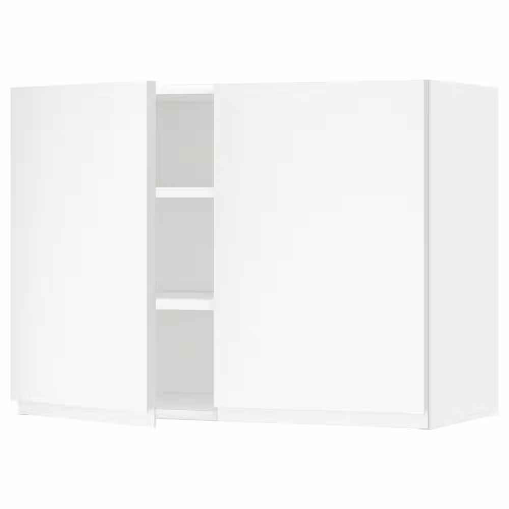 METOD Навесной шкаф с полками/2дверцы - фото 1