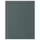 ASPUDDEN Накладная панель - темный серо-зеленый 62x80 см
