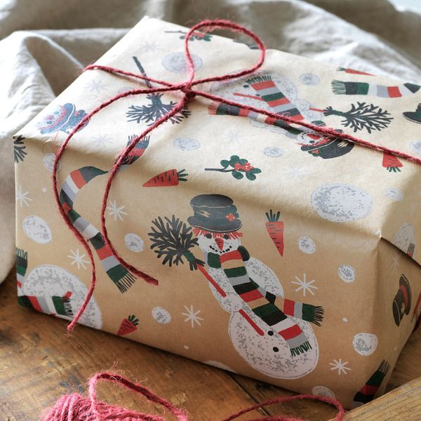 Рулон оберточной бумаги, орнамент «снеговик» коричневый 3x0.7 м IKEA VINTER 2020 ВИНТЕР 2020 604.714.60 - схема-чертеж с размерами