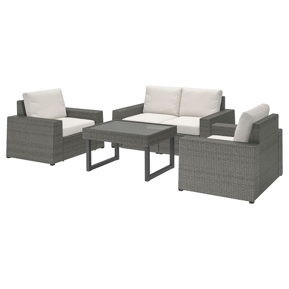 4-местный комплект садовой мебели IKEA SOLLERÖN СОЛЛЕРОН 492.879.20 - фото 1