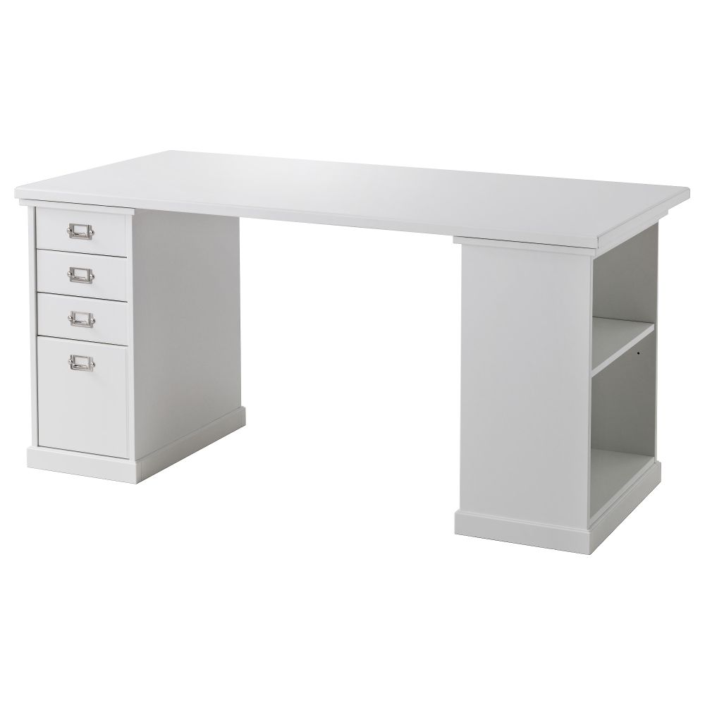 Стол КЛИМПЕН, белый (150x75 см) - фото 1