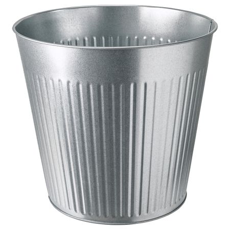 Кашпо, для дома, улицы оцинковка 32 см IKEA ЦИТРОНМЕЛИСС 704.645.05