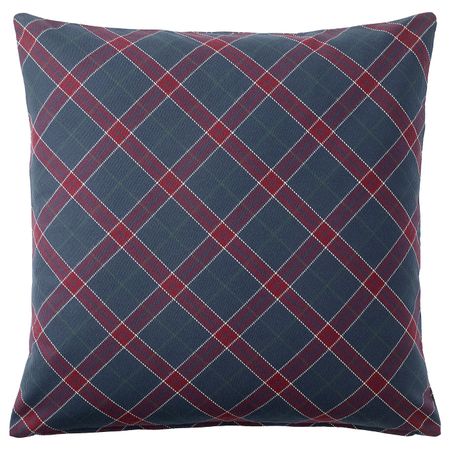 Чехол на подушку, синий-красный 50x50 см IKEA INGERILSE ИНГЕРИЛЬЗЕ 304.108.02