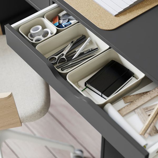 NOJIG Органайзер - пластик/бежевый 10x10x5 см - фото 2