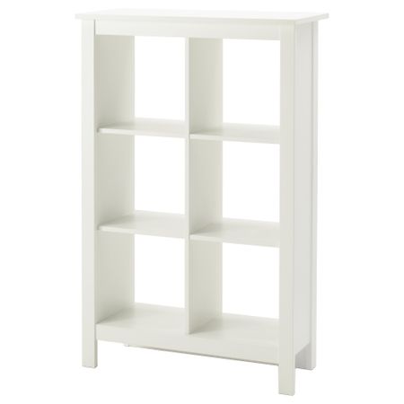 Стеллаж ТОМНЭС, белый (81x127 см)