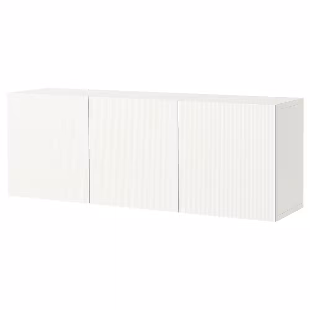 BESTÅ Комбинация настенных шкафов - белый/Förvaltare белый 180x42x64 см - фото 1