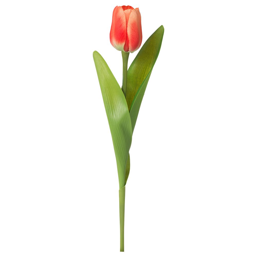 Цветок искусственный СМИККА, Тюльпан, оранжевый (32 см) - фото 1