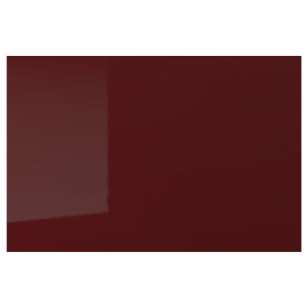 Фронтальная панель ящика, глянцевый темный красно-коричневый 60x40 см IKEA KALLARP КАЛЛАРП 204.348.65 - фото 1
