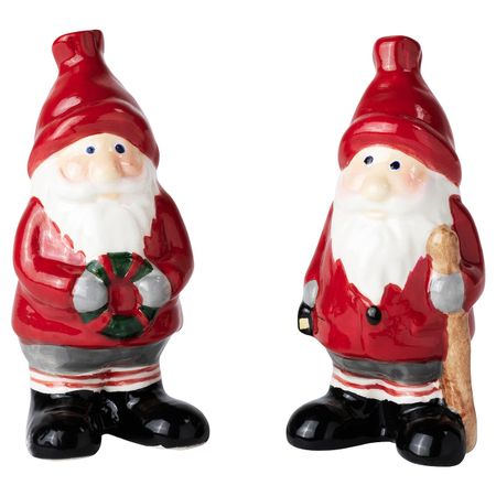 Набор украшений, 2шт, Санта Клаус красный IKEA VINTER 2020 ВИНТЕР 2020 104.750.88