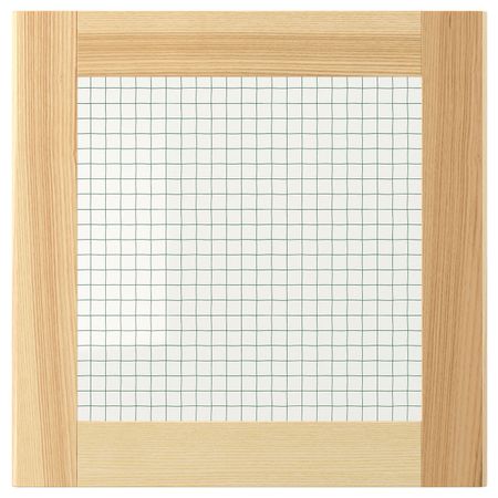 Стеклянная дверь, естественный ясень 40x40 см IKEA TORHAMN ТОРХЭМН 903.673.44