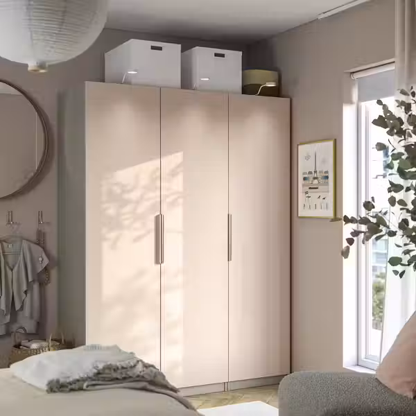 FARDAL Дверь - глянцевый светло-оранжевый 50x195 см - фото 2