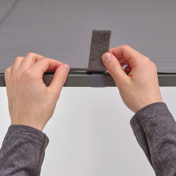 Павильон, темно-серый/серый 238x233 см IKEA GUNNÖN ГУННЁН 104.806.26 - фото 4