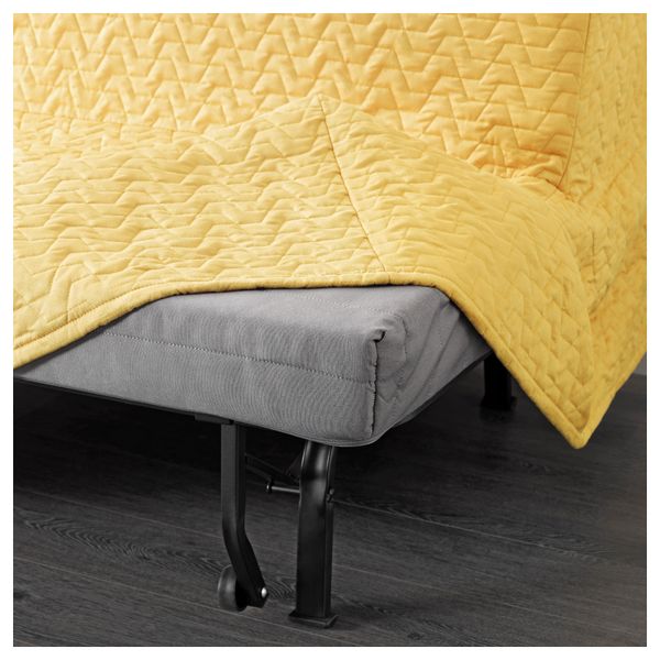 2-местный диван-кровать ЛИКСЕЛЕ ХОВЕТ, Валларум желтый - фото 3