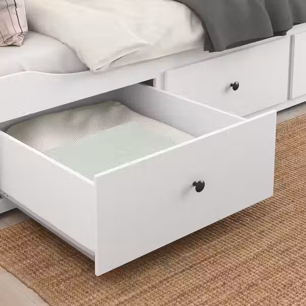 HEMNES Кушетка с 2 матрасами/3ящиками - фото 6