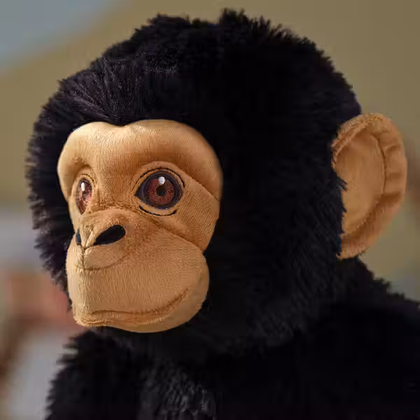 SANDLÖPARE Мягкая игрушка - шимпанзе/чёрный 32 см - фото 6