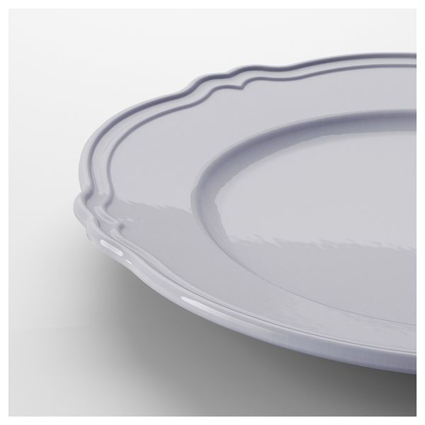 Тарелка АРВ, сиреневый, фаянс (28 см) - фото 3