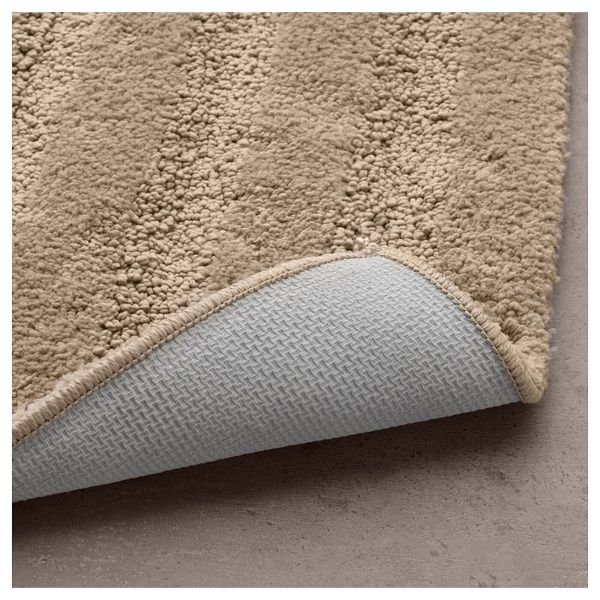 Коврик для ванной, бежевый 50x80 см IKEA ЭМТЕН 304.228.81 - фото 3