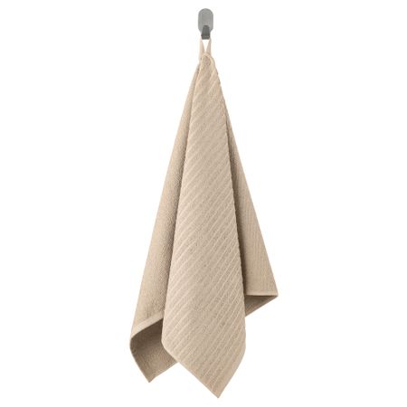 Полотенце, светло-бежевый, 50x100 см IKEA VÅGSJÖN ВОГШЁН 204.946.18