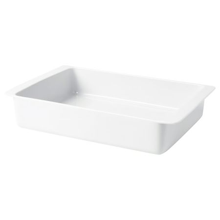 IKEA 365+ Форма для духовки - белый 38x26 см