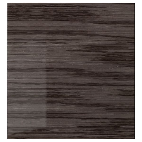 Дверь, глянцевый с рисунком коричневый 60x64 см IKEA СЕЛЬСВИКЕН 703.840.09 - фото 1