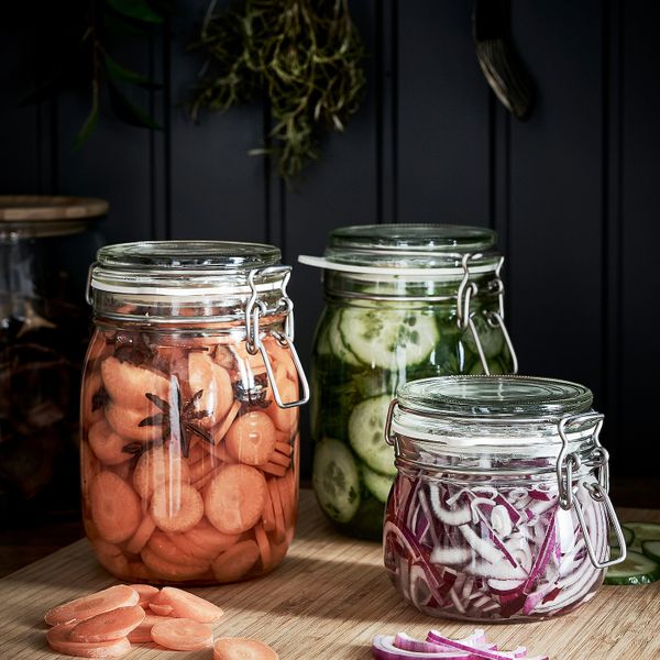 Банка с крышкой, прозрачное стекло 0.5 л IKEA KORKEN КОРКЕН 503.724.51 - фото 4