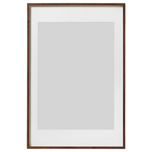 Рама, классический коричневый, 61x91 см IKEA ХОВСТА 303.657.48 - фото 1