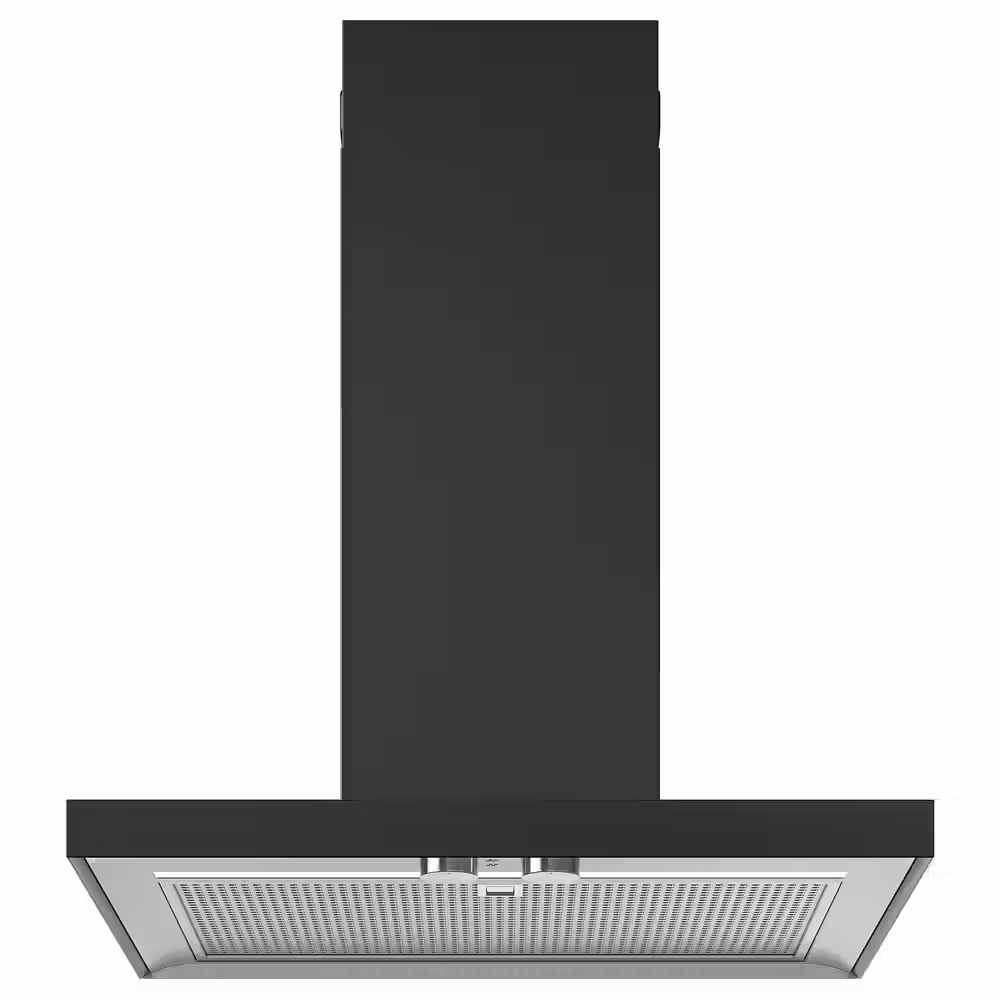 MATÄLSKARE Вытяжка кухонная стен креп (колпак) - чёрный 60 см - фото 1