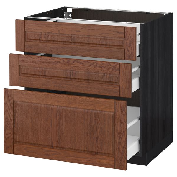 IKEA, вид спереди - схема-чертеж с размерами