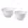 VISPAD Набор мисок для взбивания,2 штуки - белый